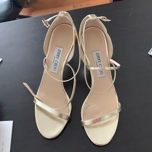 Jimmy Choo Gold Heels